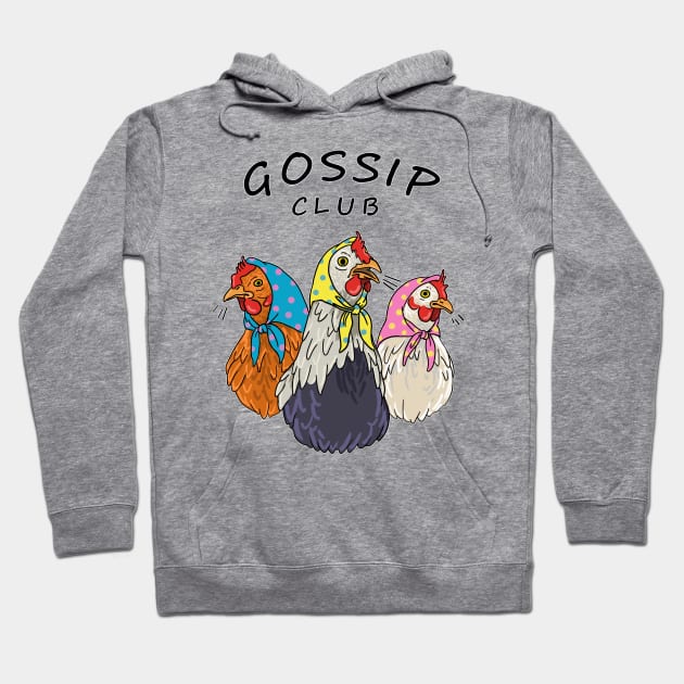 Gossip Club Hoodie by Noewi